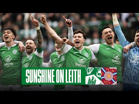 Sunshine On Leith | Hibs Win The Edinburgh Derby | Full-Time Celebrations