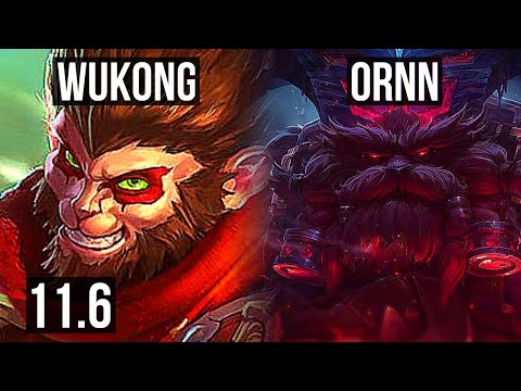 WUKONG vs ORNN (TOP) | 3/1/11, 500+ games | KR Diamond | v11.6