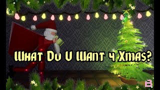 VideoGame "What Do U Want 4 Xmas?" multiplayer stealth game w/ Santa