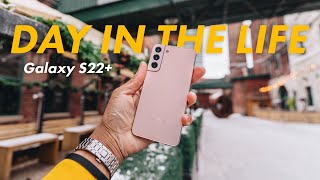 A Real Day In The Life With Samsung S22+ (Battery & Camera Test)