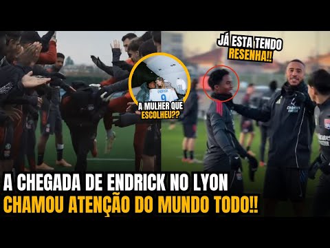 🚨WOW!! LOOK WHAT HAPPENED ON ENDRICK'S FIRST DAY AT LYON THAT LEFT EVERYONE IN SHOCK!!