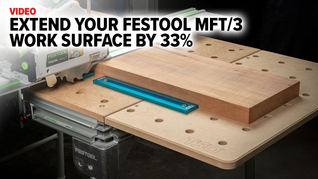 TSO Products Table Extension voor Festool MFT-3 | 61-538