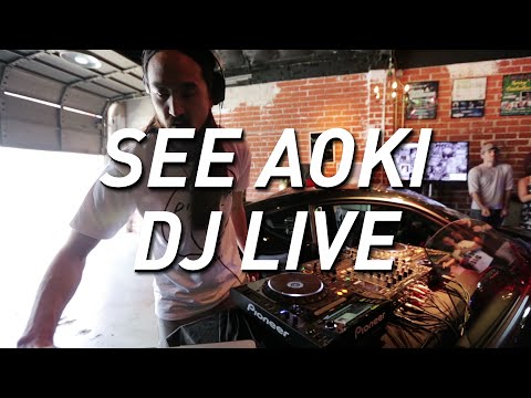 Steve Aoki DJs Live at the Scratch DJ Academy [Scion x Aoki Driven] | Scion