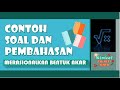 Soal Latihan UAS Matematika Kelas 9 Semester 1