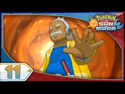 Pokémon Sun And Moon - Part 11 | Hala's Grand Trial! [NEW Nintendo 3DS 100% Walkthrough]