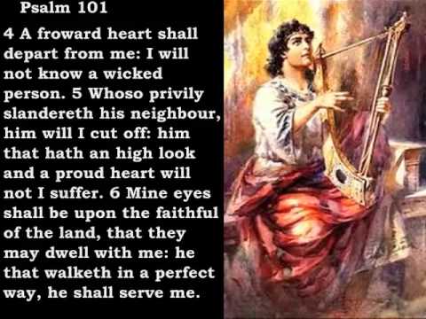 Bible Reading Psalm 101