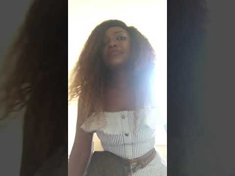 Tasha singing a birthday song to her sister