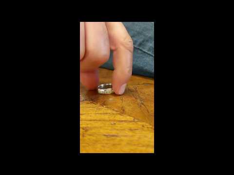 0.5 Ct. 5 Stone Channel Set Men's Wedding Ring - TwoBirch - TB-GR-0004-WG-H