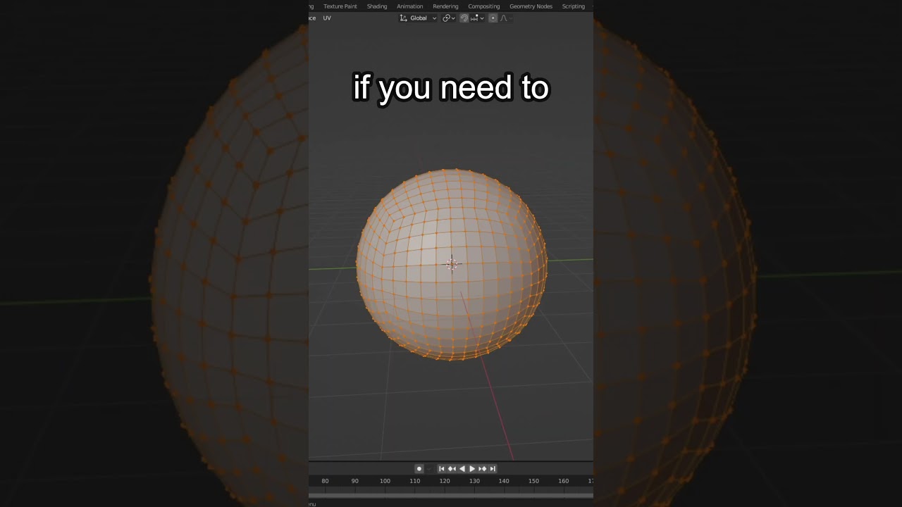 The best sphere to add in blender