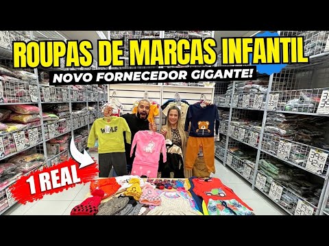 Brás SP | Children's Fashion For 1 Real Largest Supplier in Brás Children's Clothing Wholesale in...