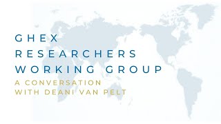 GHEX Homeschool Researcher Working Group: A Conversation with Deani Van Pelt