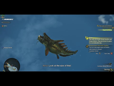 Monster Hunter Wilds, 4K. Catch Of a Lifetime: Catch a Whopper and Report To Kenya.