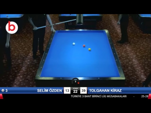 SELİM ÖZDEN & TOLGAHAN KİRAZ Bilardo Maçı - 2019 - TÜRKİYE 1.LİGİ-2.TUR