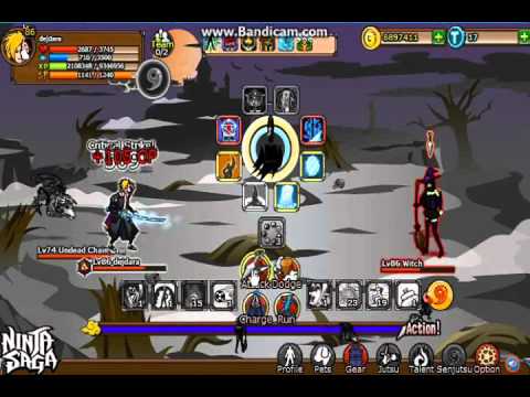 Ninja Saga Halloween 2015 / Special Enemy