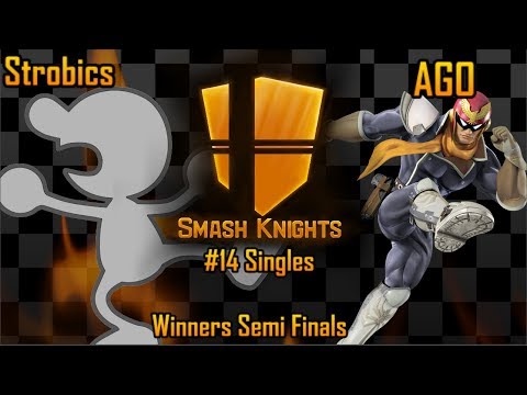 Smash Knights #14: Singles : Strobics(Game 'n' Wathc) vs. AGO(C. Falcon) : Winners Semi Finals