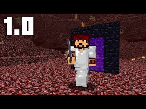 Zerando o MINECRAFT 1.0 ( VERSÃO DE 2011 )