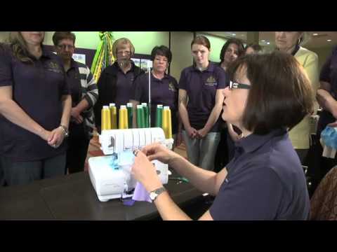 Quick serger demonstration