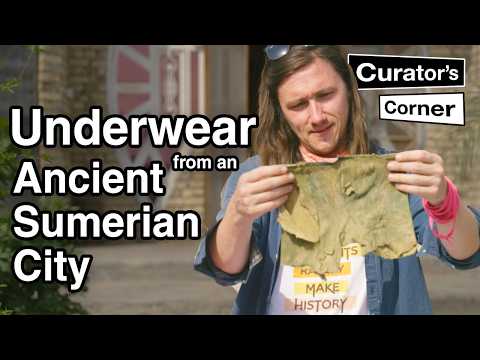 History of Mesopotamian Archaeology told with Underpants @preservethings Curator's Corner S10 Ep4