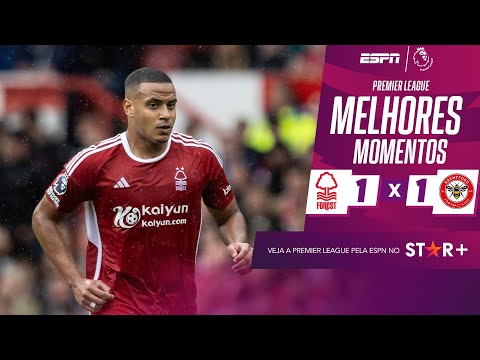Na estreia de Murillo, Nottingham Forest arranca empate com Brentford mesmo com um a menos