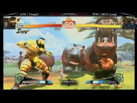 2012 Season Beatings Ascension AGE Vangief vs MCZ Laugh Top 16