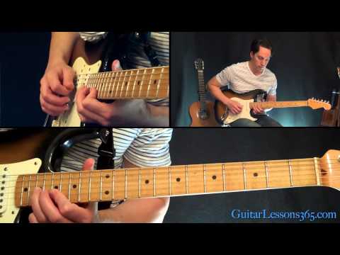 Smooth Guitar Solo Lesson - Santana - Famous Solos