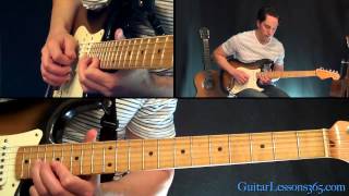Smooth Guitar Solo Lesson - Santana - Famous Solos