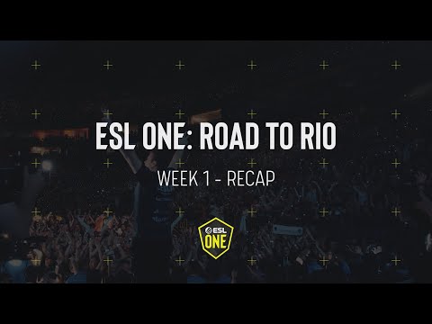 The ESL One Road to Rio BEGINS - Week 1 Recap