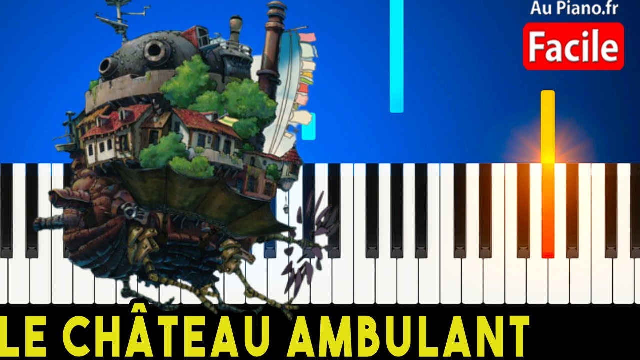 Partition piano chateau ambulant