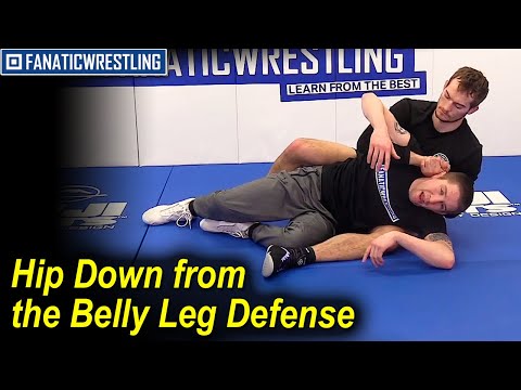 Hip Down from the Belly Leg Defense by Matt McDonough