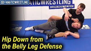 Hip Down from the Belly Leg Defense by Matt McDonough