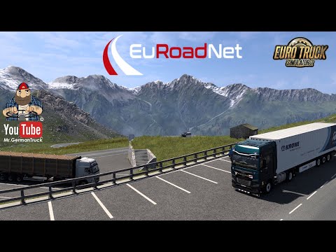 [ETS2 v1.54] EuRoadNet MAP v1.7 *New Update*