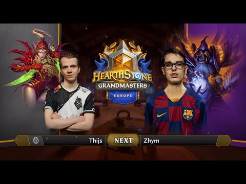 Thijs vs Zhym - Division B - Hearthstone Grandmasters Europe 2020 Season 1 - Week 6