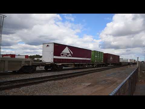 Aurizon Freight 3MP1 6002 LDP009 LDP005 LDP001