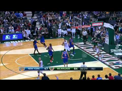New York Knicks vs Milwaukee Bucks | November 18, 2014 | NBA 2014-15 Season