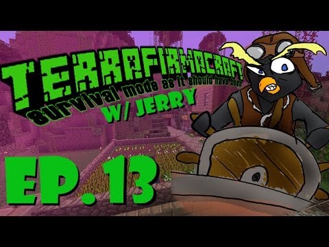 TerraFirmaCraft Introduction w/ Jerry - Episode 13 - Armor Smithing and Spelunking