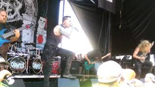 Carnifex - Slit Wrist Savior (Live) @ Warped Tour Las Vegas; 06/23/17