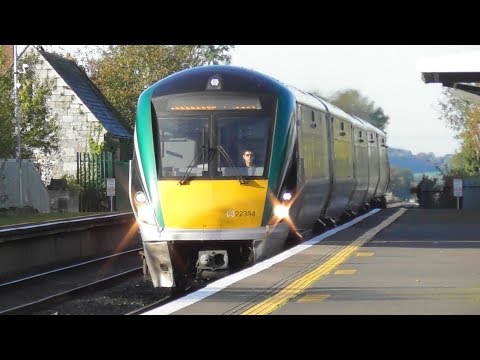Irish Rail 22000 Class Intercity Train 22334 - Monasterevin Station, Kildare