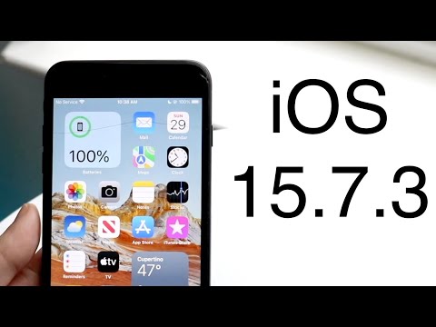 iOS 15.7.3 On iPhone 7+! (Review)