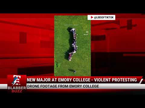Watch: New Major At Emory College - Violent Protesting
