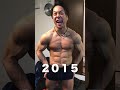 筋肉で稼ぐ男の6年間の変化がヤバイ。。#shorts