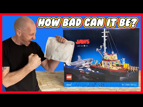 LEGO Jaws Set | Is bag 4 as hard as what people say?