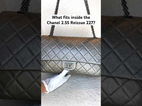 What fits inside the Chanel 2.55 Reissue 227? 👜