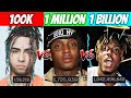 Rap Songs With 100K STREAMS Vs 1 MILLION STREAMS Vs 1 BILLION STREAMS