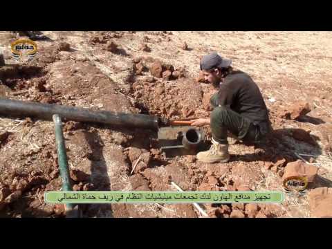 حماة: جبهة الشام  تدك مواقع ميليشيات النظام في الريف الشمالي بقذائف الهاون