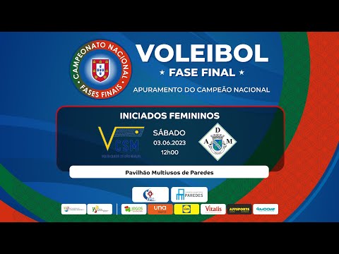 VC SÃO MIGUEL x AD MACHICO - FASE FINAL INICIADOS FEMININOS 2023