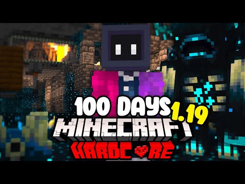 I Survived 100 Days in 1.19 Minecraft Hardcore...