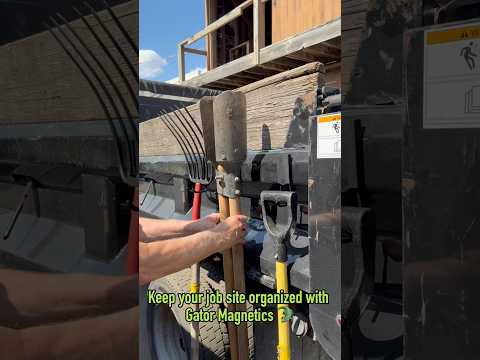 Video: Gator Magnetics Trailer Organization for Blowers, Rakes & Shovels video thumbnail