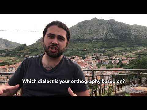 Which dialect is the Cademia Siciliana orthography based on?