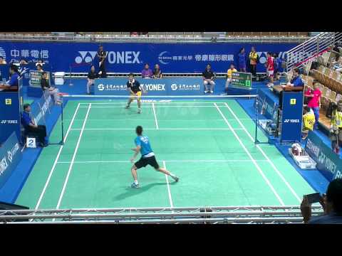 2013 YONEX TAIPEI OPEN 3rd round Lu Chia Hung V.S Son Won Ho MS 1/6