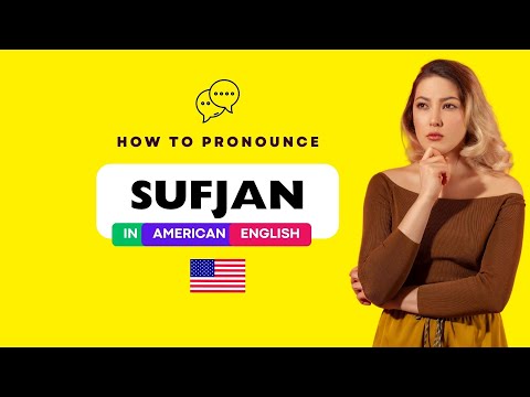 How to Pronounce Sufjan (Correctly) in American English | Real Life Audio Examples